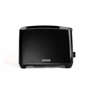 Comparateur de prix : Livoo DOD162N - Grille-pain - 2 tranche - 2 Emplacements - noir
