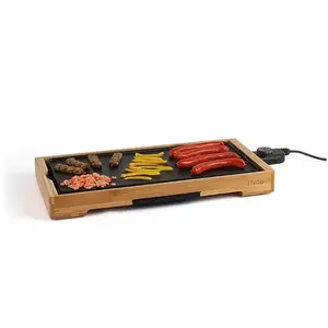 LIVOO DOC202 - Plancha gril bambou pas cher