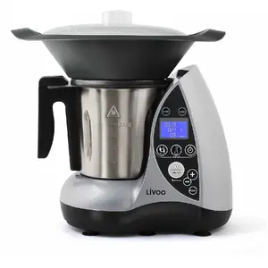 Comparateur de prix : Livoo - Robot culinaire chauffant LIVOO DOP142G - Gris et métal