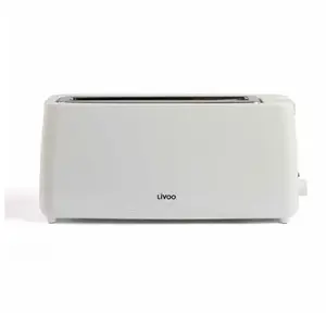 Livoo DOD168W - Grille-pain - 2 tranche - 1 Emplacements - blanc pas cher