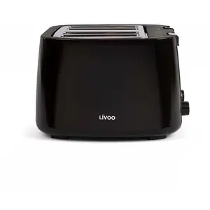 LIVOO DOD167N Grille-pain - 4 fentes - Noir pas cher