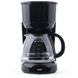 Comparateur de prix : Livoo - Cafetière électrique   750 ml, 600W, maintien au chaud, carafe en verre