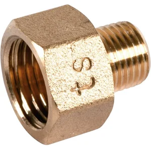 Thermador Raccord Laiton Hexagonal Réduit À Visser - M 1/8' - F 3/8' - 246g