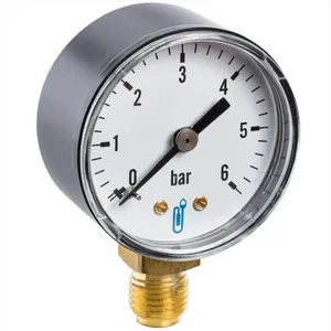 THERMADOR Manomètre sec RADIAL Mâle 1/4" - Ø50mm - 0 à 10bar pas cher