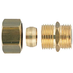 Comparateur de prix : Raccord bicône droit laiton - M 3/4' - Ø 16 mm - Thermador