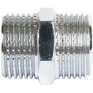 Raccord laiton chromé droit à visser - M 1' - 280G - Thermador