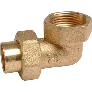 Ecolands - Coude union Laiton F3/8''(12/17)-14