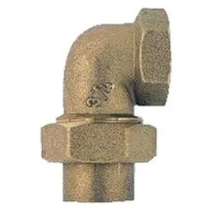 Comparateur de prix : Riquier Raccord union laiton coudé 90° à souder - f 1/2' - ø 14 mm - 98GCU