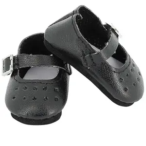 Comparateur de prix : Petitcollin Chaussures à bride noires pour minouche 34 cm