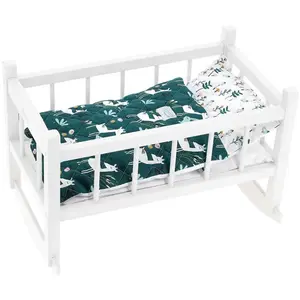 Petitcollin - Lit blanc Petite biche jusqu'à 40 cm blanc pas cher