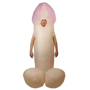 RueDeLaFete Déguisement Gonflable Zizi Adulte Costume Humour EVJF Taille Unique pas cher