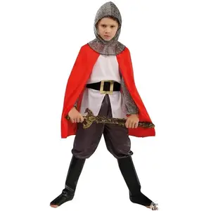 Déguisement enfant chevalier rouge taille 5/6 ans FETE-66531 pas cher