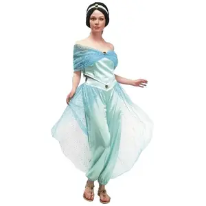 Comparateur de prix : Costume adulte femme princesse orientale L-XL en bleu (x1) REF/66503