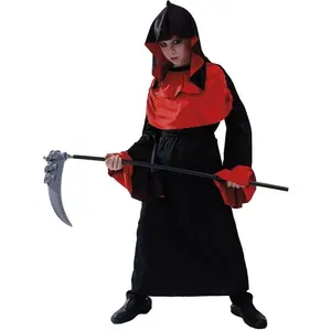 Comparateur de prix : déguisement démon rouge et noir enfant - 5/6 ans - noir - ptitclown 66437