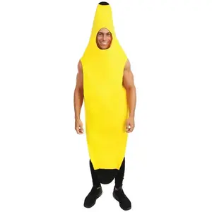 Comparateur de prix : Motomo Déguisement Adulte Banane - Jaune - Costume - Intérieur - Mixte