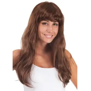 Comparateur de prix : Perruque - Châtain - Frange - Femme