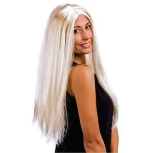 Comparateur de prix : Perruque CINDY, longue raide 60cm, blonde