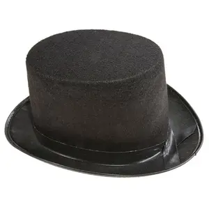 Comparateur de prix : Chapeau Haut de Forme Noir - Mixte - Grand Modèle