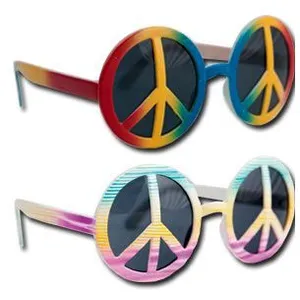 20 Lunettes - Hippies - Modèles assortis - Plastique - Mixte - Tendance pas cher