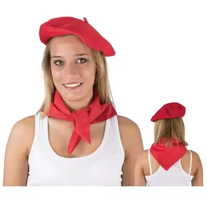 Comparateur de prix : PTIT CLOWN Béret Adulte en Laine de Couleur Rouge