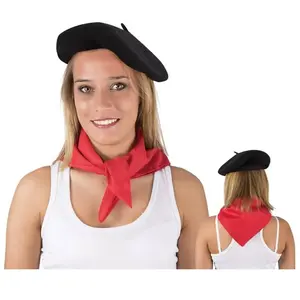 Comparateur de prix : PTIT CLOWN Béret Adulte en Laine de Couleur Noire