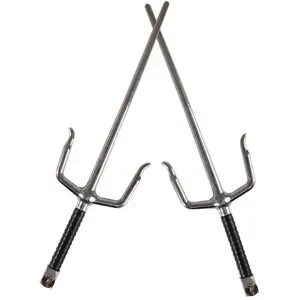 Lot de 2 Epées Saï de ninja, 30 cm