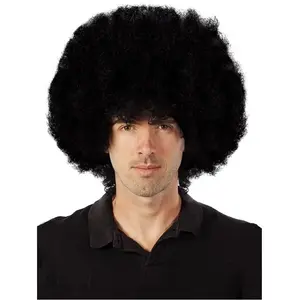 Comparateur de prix : P'tit Clown Perruque - Big Afro crépue noire - Volumineuse - Mixte - Adulte