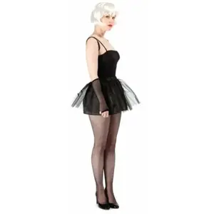RueDeLaFete Tutu en tulle doublé noir pas cher