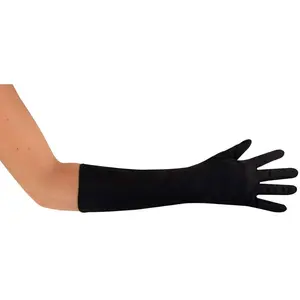Comparateur de prix : Gants longs noir 40 cm - PTIT CLOWN - Accessoire Déguisement Adulte