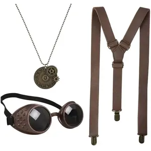 Set Steampunk 3 pièces FETE-50493 pas cher