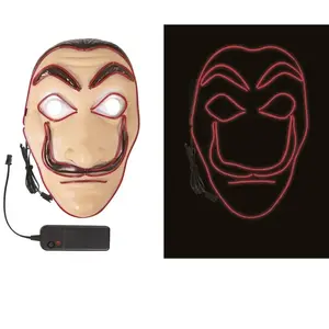 Comparateur de prix : Masque braqueur, dali lumineux à led