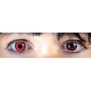 Comparateur de prix : LENTILLES DE CONTACT ROUGE CERCLE NOIR