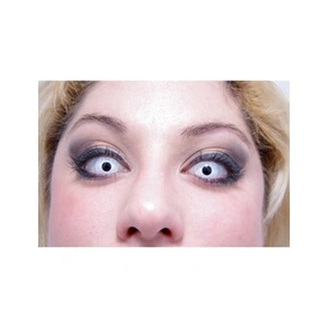 Lentilles de contact oeil blanc - Fantaisies - Adulte - Mixte - Synthé...