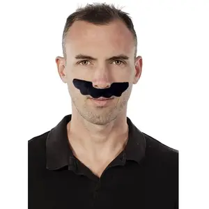 Comparateur de prix : SANS Moustache plombier, noire FETE-55010