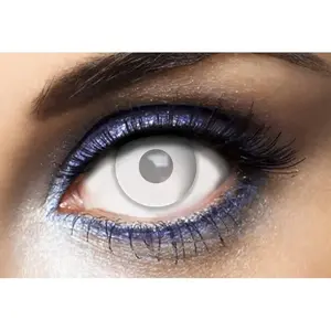 Lentilles De Contact Aveugle Blanc 90 Jours
