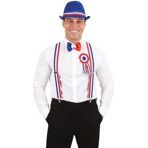Comparateur de prix : Bretelles - PTIT CLOWN - Tricolores - Accessoire déguisement - Adulte