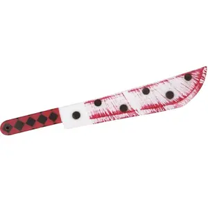 Comparateur de prix : Machette de clown ensanglantée de 56 cm FETE-59770