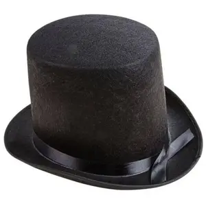 Comparateur de prix : Chapeau Haut de Forme Feutre - Noir - Mixte - Extérieur - Adulte