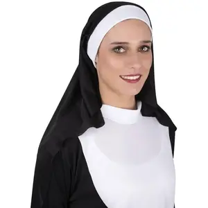 Coiffe de religieuse adulte FETE-10049 pas cher