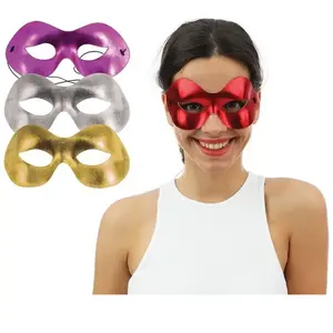 Comparateur de prix : Loup tissu métallisé coloré (x1)