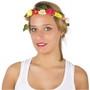 Comparateur de prix : Bandeau pour cheveux fleurs multicolores