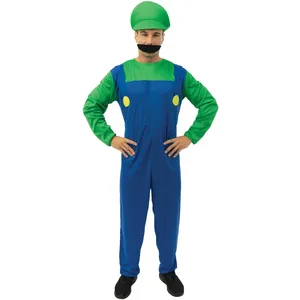 Comparateur de prix : P'tit Clown Déguisement Homme Plombier Vert