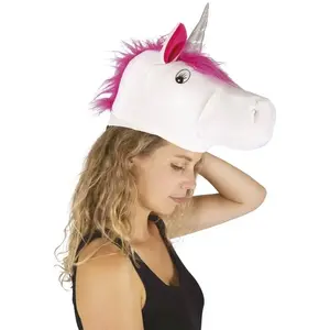 Comparateur de prix : Chapeau velours tête de Licorne adulte