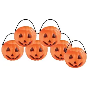 Comparateur de prix : P'tit Clown 6 Mini pots Citrouilles Halloween