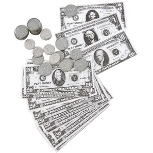 Comparateur de prix : P'TIT Clown re15021 - Set de dollars, billets et p