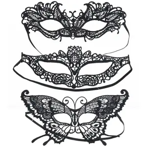 PTIT Clown re16116 Loup tissu Dentelle noir (x1)