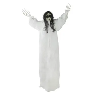 PTITCLOWN SUSPENSION POUPÉE MALÉFIQUE 1.70M BLANC pas cher