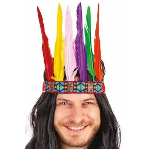 Comparateur de prix : PtitC Bandeau indien 6 plumes