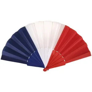 Comparateur de prix : Eventail en tissu supporter France Bleu blanc rouge FETE-18120