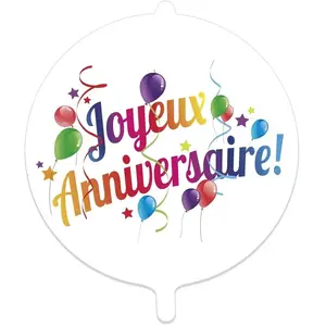 Comparateur de prix : P'TIT Clown re19014, Ballon mylar alu Joyeux Anniversaire, Multicolore